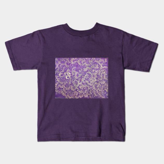 Vine Explosion Kids T-Shirt by Barschall